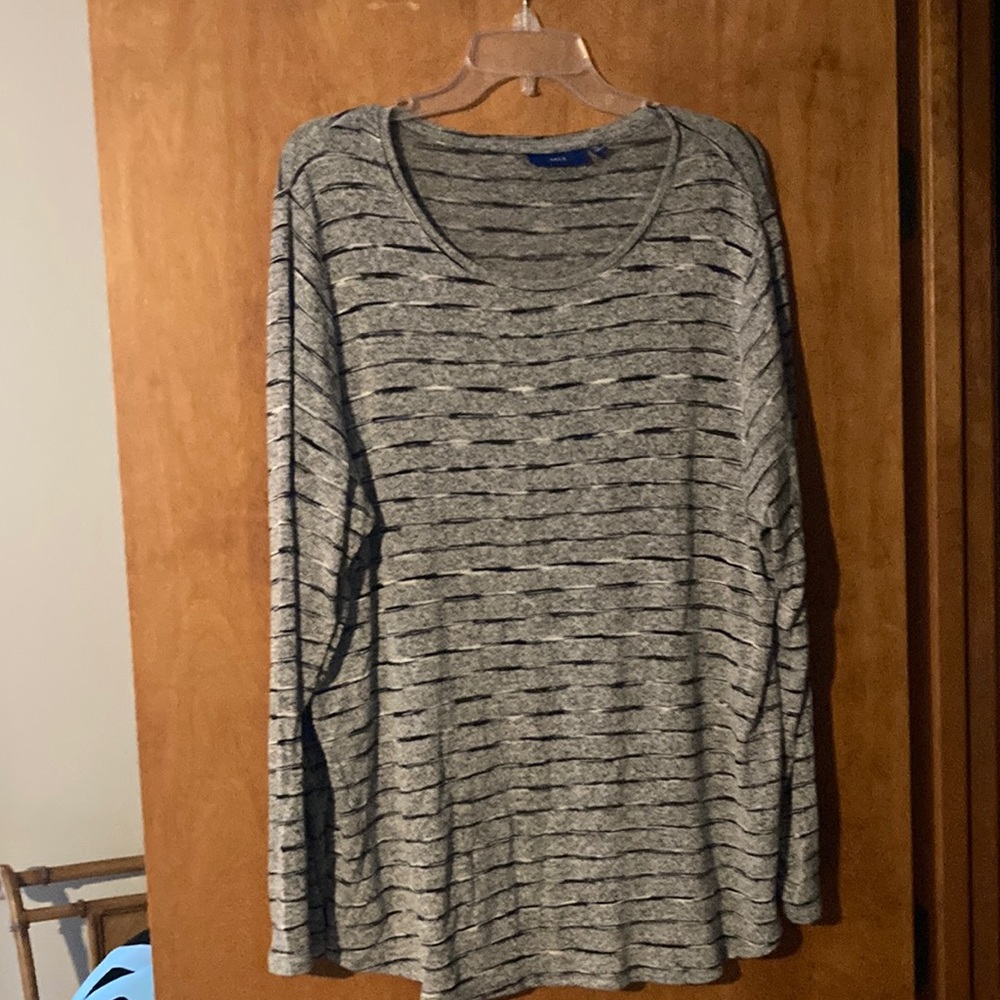 Apt 9  Long Sleeve Top 1X